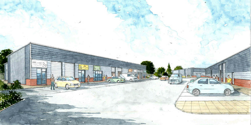 WORK STARTS ON SITE FOR NEW 42,500 SQ FT INDUSTRIAL DEVELOPMENT AT LEYLAND TRADING ESTATE, WELLINGBOROUGH